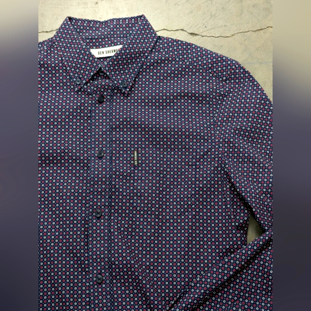 *Ben Sherman Patterned Shirt, Medium